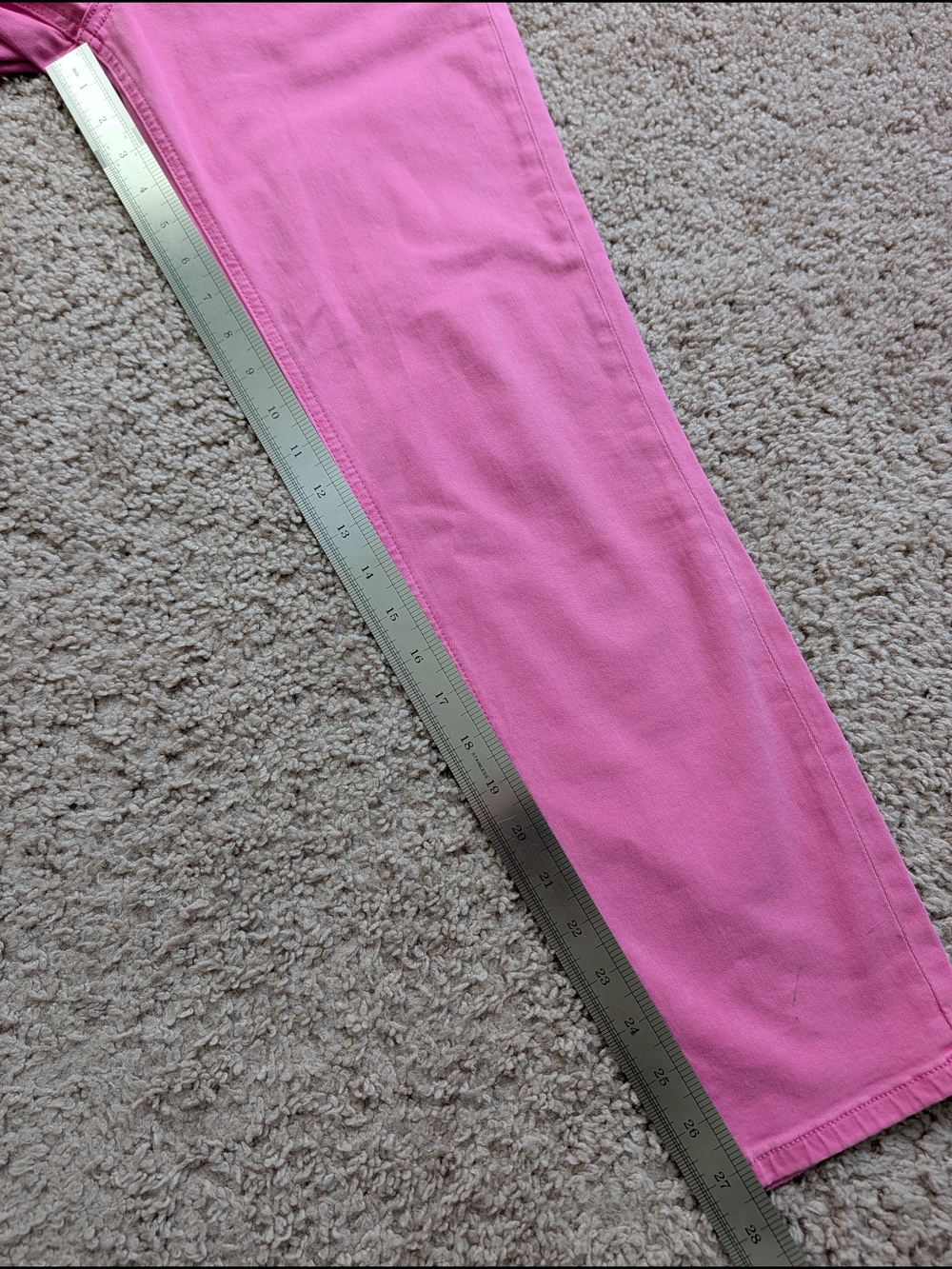 Kut From the Kloth Pink Naomi High Rise FAB AB Girlfriend Ankle Straight Jean 4L - Picture 14 of 15